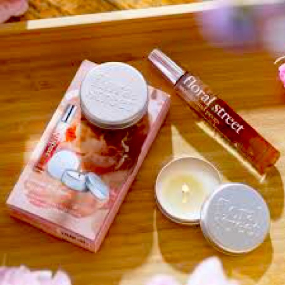 travel fragrance and mini candle- wild vanilla orchid and wonderful peon